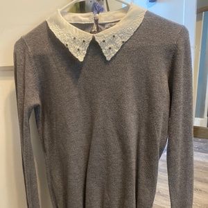 Collared Spring Sweater